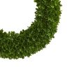 Nearly Natural 19.5" Tea Leaf Wreath - Image 2