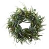 Nearly Natural 24" Eucalyptus & Mixed Greens Artificial Wreath