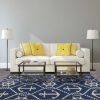 KAS Harbor Marina 4220 Navy Indoor/Outdoor Area Rug - Image 2
