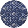 KAS Harbor Marina 4220 Navy Indoor/Outdoor Area Rug - Image 3