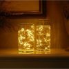 Lumabase Set of 2, 40 White Crystal Ball Mini String Lights - Image 4