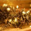 Lumabase Set of 2, 40 White Crystal Ball Mini String Lights - Image 7