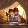 Lumabase Set of 2 Warm White Battery Operated LED Mini String Lights - Image 6