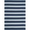 Lauren Ralph Lauren Leopold Stripe LRL2462A Navy Area Rug Collection