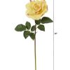 Nearly Natural 20in. Rose Artificial Flower Set of 6 - Image 2
