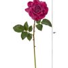 Nearly Natural 20in. Rose Artificial Flower Set of 6 - Image 8