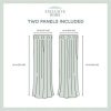Exclusive Home Delano Heavyweight Textured Indoor Outdoor Grommet Top Curtain Panel Pair - Image 5