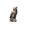 Campania International Large Horned Owl Garden Statue