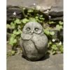 Campania International Baby Barn Owl Garden Statue - Image 2