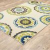 Oriental Weavers Caspian CAS11 Ivory Rug - Image 9