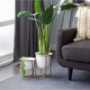 CosmoLiving by Cosmopolitan Contemporary Planters with Stand, Set of 2 - Image 7
