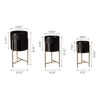 Glitzhome Modern Metal Plant Stands, Set of 3 - Image 2