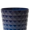 Glitzhome Oversized Faux Ceramic Textured Tall Pot Planter, Set of 2 - Image 2