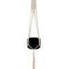 Flora Bunda Hanging Macrame Planter Hanger, 6"
