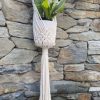 Flora Bunda Macrame Plant Hanger, 33" - Image 3