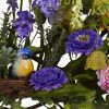 Nearly Natural 22" Spring Floral Wreath - Image 3