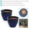 Round Ceramic Planter - Image 2