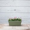 Novelty Manufacturing Co. (#16190) Countryside Flower Box, Sage 18" - Image 2