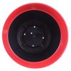 Garden Elements Glazed Brushed Happy Large Plastic Planter Bright Red 15 Inch - Image 2