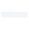 Novelty Manufacturing Countryside Plastic Flower Box Tray, White, 36" L