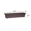 Novelty Countryside Flower Box, 30 Inch, Brown - Image 3