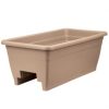 HC Companies Inc SPX24DB0A34 Rail Planter 24 Sandstone