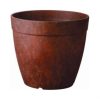 Novelty Manufacturing Company Round Dolce Planter Rust 6.5"