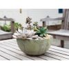 Novelty Napa Bowl Planter Black 12 Inch - Image 2