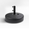 20" Fillable Round Plastic Free Standing Market Umbrella Base