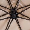 WestinTrends 10 Ft Outdoor Patio Cantilever Offset Umbrella - Image 3