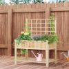 47" x 23" x 64" Wood Planter Box w/ Spacious Growing Area for Veggies - Image 2