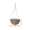14 Savanna Hanging Basket with Cocoa Liner - Image 2