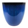 Gardener's Select Egg Shaped Indoor/Outdoor Flower Box, Blue Flower