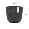 Ecopots Oslo Durable Indoor and Outdoor Planter, 10in - Image 2