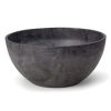 Novelty Napa Bowl Planter, Black, 10 Inch