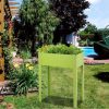 24'' x12'' Outdoor Elevated Garden Plant Stand Raised Tall Flower Bed Box - Image 3