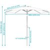9 ft Outdoor Patio Umbrella - Image 10
