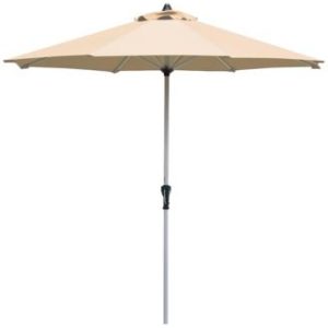 9' Patio Market Umbrella Table Aluminum Crank