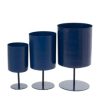 Novogratz Collection Metal Planter, Set of 3