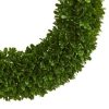 Nearly Natural 19.5" Tea Leaf Wreath - Image 3