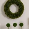 Nearly Natural 19.5" Tea Leaf Wreath - Image 5