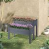 Outsunny 34" x 34" x 28" Raised Garden Bed 2 - Image 2