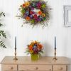 Nearly Natural 24" Spring Garden Wreath with Twig Base - Image 5