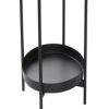 Black Metal Indoor Outdoor Planter with Removable Stand Set of 2 - Image 6