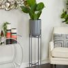 CosmoLiving Metal Planter with Removable Stand - Image 2