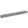 Gabion Raised Bed Galvanized Steel 177.2"x11.8"x11.8" - Image 3