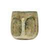 Organically Shaped Stoneware Planter