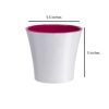 Decopots Round Modern Flower Pot with Drainage, 8.5in, Set of 3 - Image 4