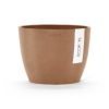 Ecopots Stockholm Indoor and Outdoor Modern Flower Pot Planter, 6in
