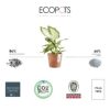 Ecopots Amsterdam Modern Round Indoor and Outdoor Planter, 4in - Image 2